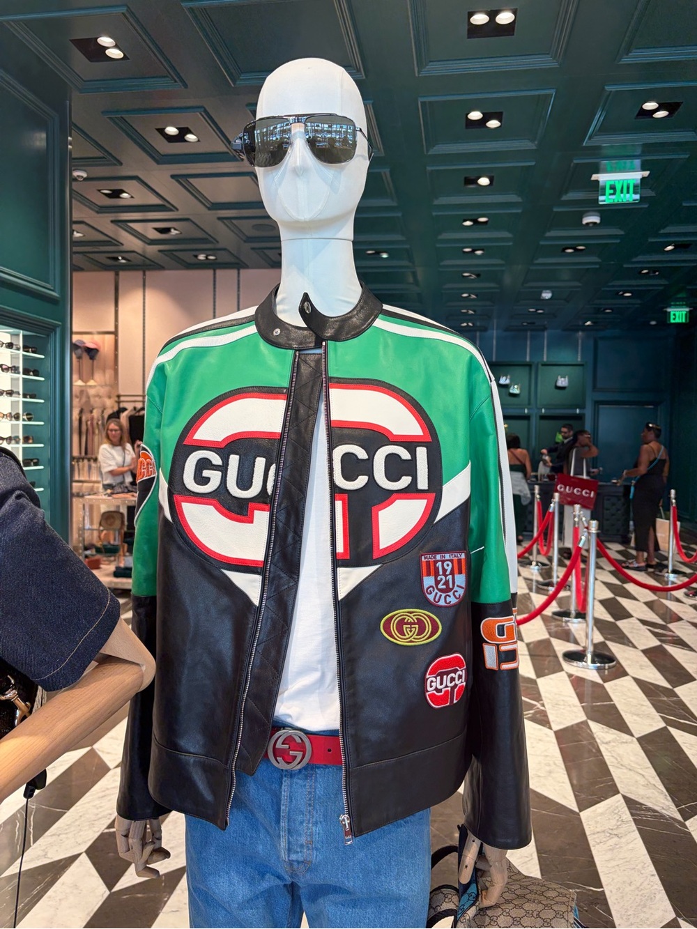 Gucci Interlocking G Leather Belt